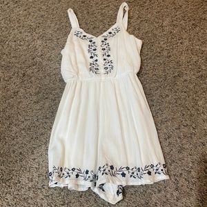 Kali Embroidered Romper
